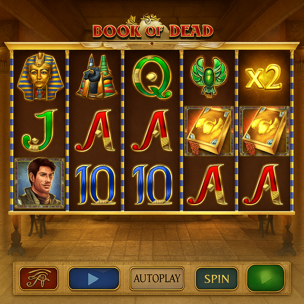 DollyCasino - Book of Dead Slot - Gra na Prawdziwe Pieniądze