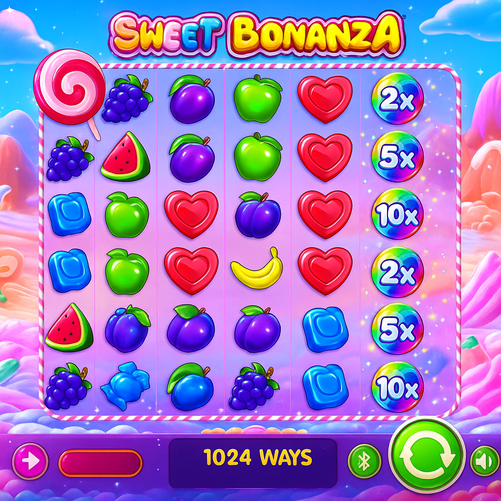 DollyCasino - Sweet Bonanza Slot - Gra na Prawdziwe Pieniądze